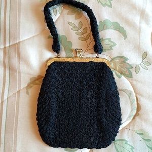 Black vintage Coronet handbag